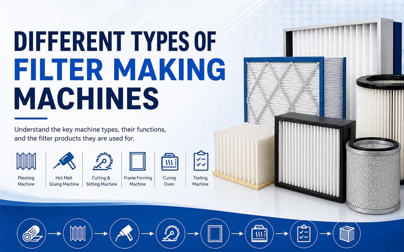 Different Types of Filter Making Machines