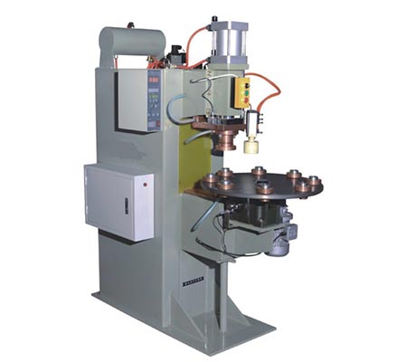 JSMRTN-200-8 Full-auto Turntable Bottom Plate Welding Machine
