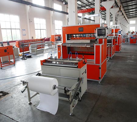 Filter Media Pleating and Gluing Production Line